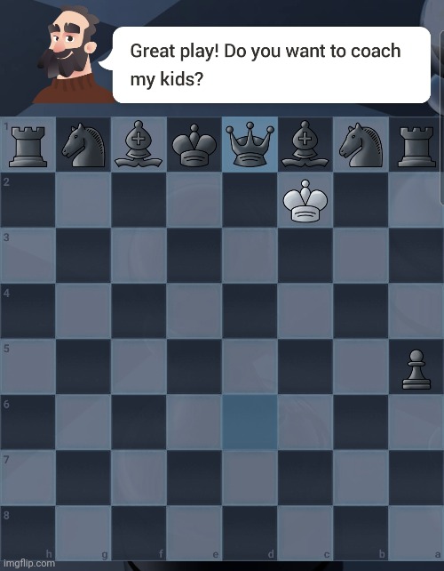 me playing the Martin bot on the chess app | made w/ Imgflip meme maker