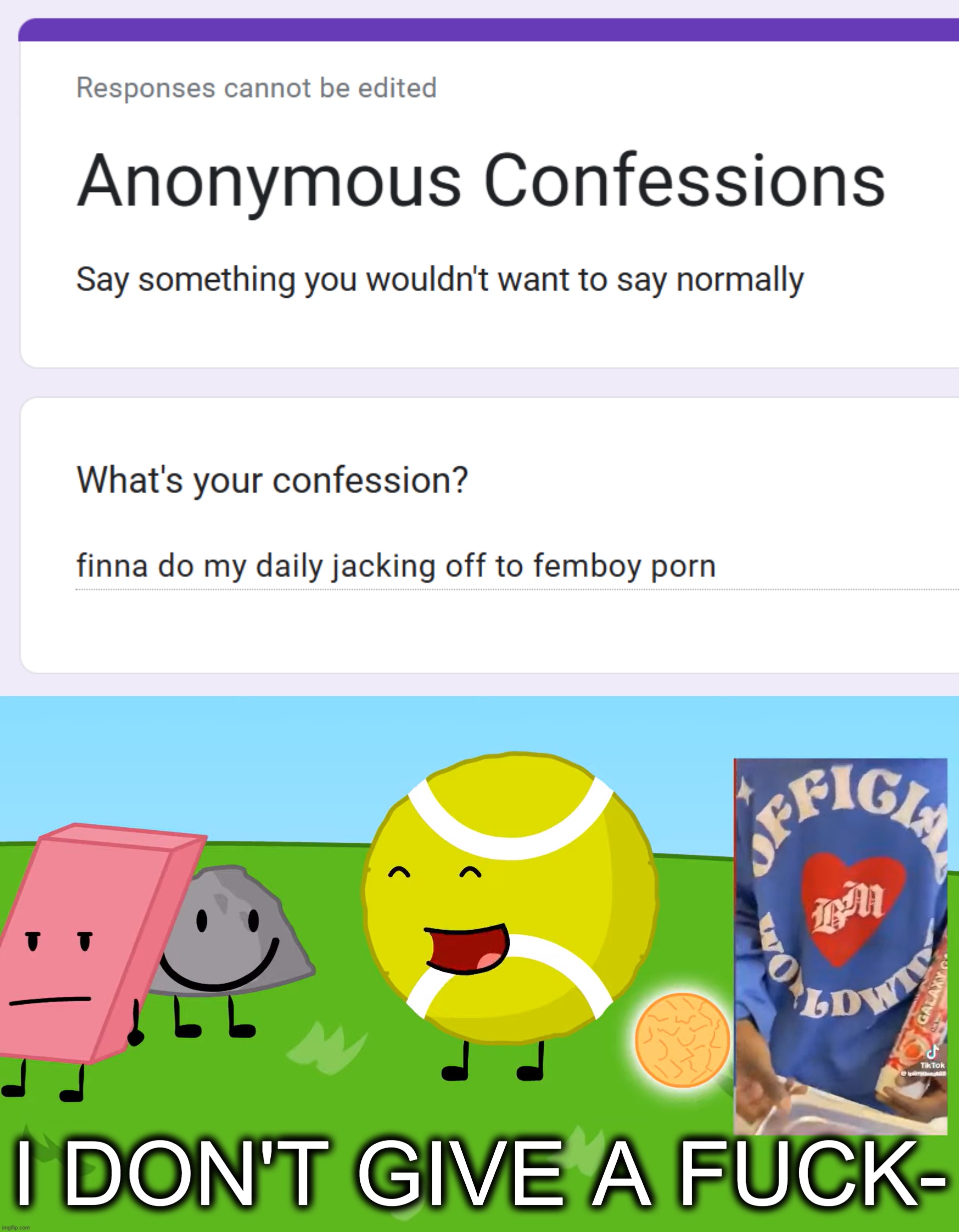 image tagged in i don't give a fuck | made w/ Imgflip meme maker