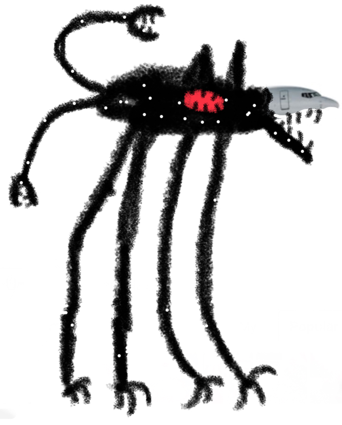 Twisted aircraft (V-14) Blank Meme Template