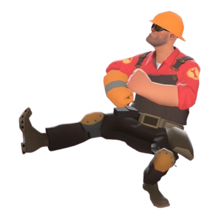 TF2 Engineer Blank Meme Template