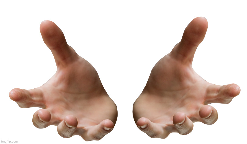 Giving Hands | image tagged in giving hands | made w/ Imgflip meme maker