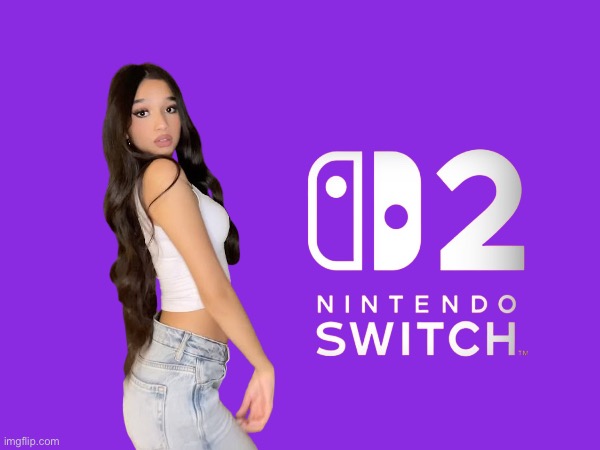 Jasmine Mir's Nintendo Switch 2 Reaction | image tagged in girl,pretty girl,nintendo,nintendo switch,miami,florida | made w/ Imgflip meme maker