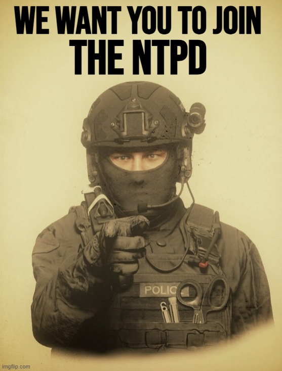 new temp. | we want you to join; THE NTPD | image tagged in the s w a t wants blank,funny,swat,ntpd,timezone,memes | made w/ Imgflip meme maker