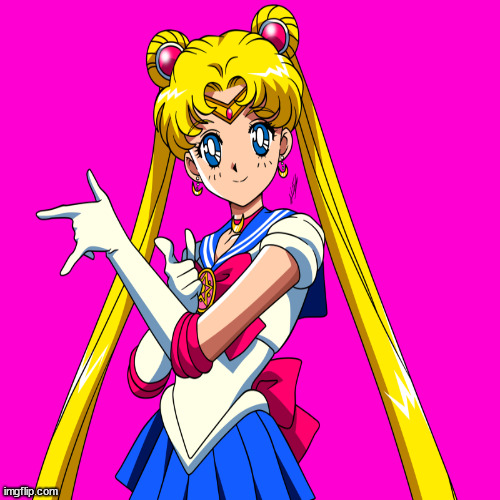 sailor moon Blank Meme Template