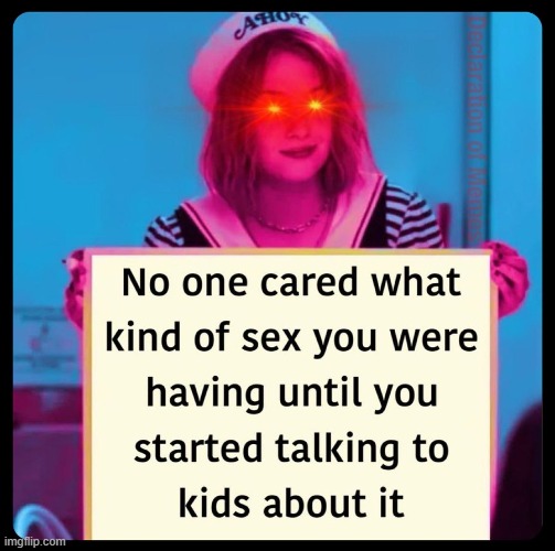 TMI | image tagged in in your face agenda,leave our kids alone,truth,protect children,innocence,had enough | made w/ Imgflip meme maker