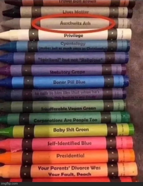 modern crayons | made w/ Imgflip meme maker