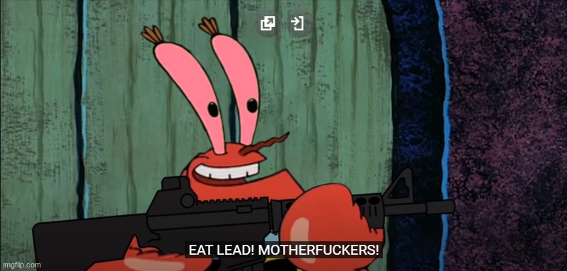 EAT LEAD | image tagged in eat lead | made w/ Imgflip meme maker