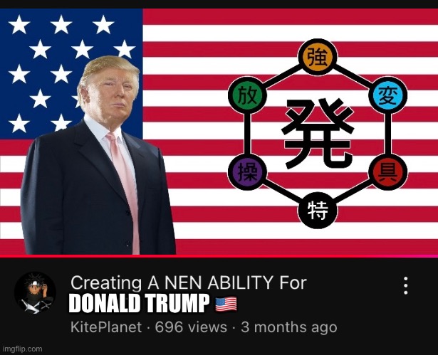 DONALD TRUMP 🇺🇸 | image tagged in memes,anime meme,shitpost,lol,dark humor,humor | made w/ Imgflip meme maker