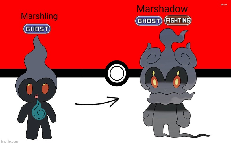 If Marshadow had a pre-evolve form | made w/ Imgflip meme maker