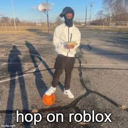 yuno miles | hop on roblox | image tagged in yuno miles | made w/ Imgflip meme maker