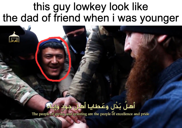 he does lowkey | this guy lowkey look like the dad of friend when i was younger | made w/ Imgflip meme maker