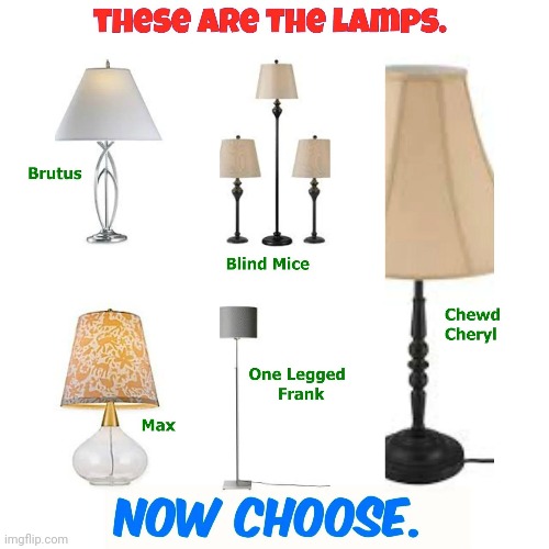 LAMPS | made w/ Imgflip meme maker