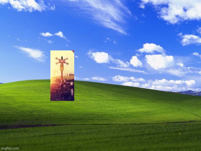 Windows XP Wallpaper | image tagged in windows xp wallpaper | made w/ Imgflip meme maker