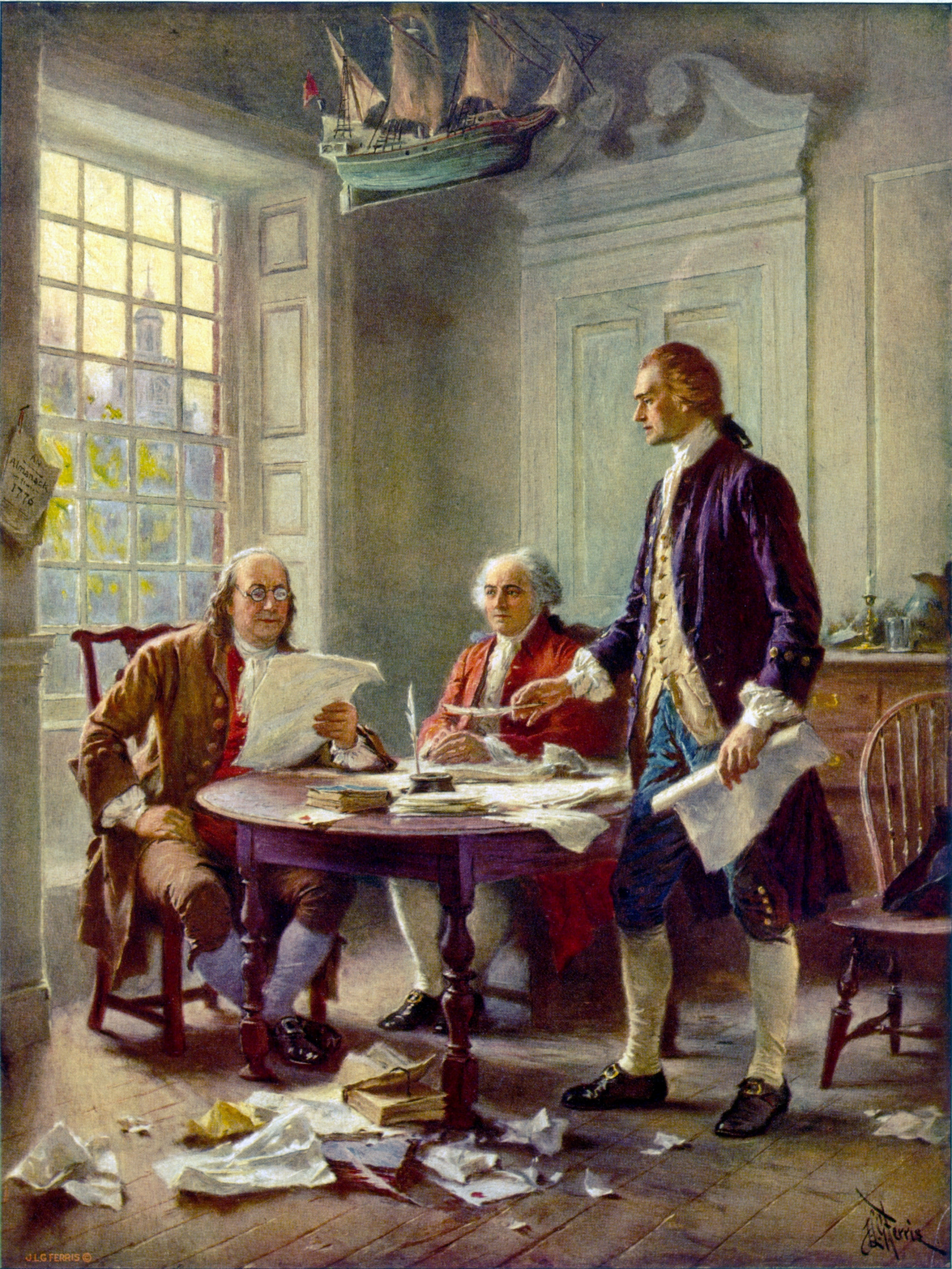 Founding Fathers Blank Meme Template