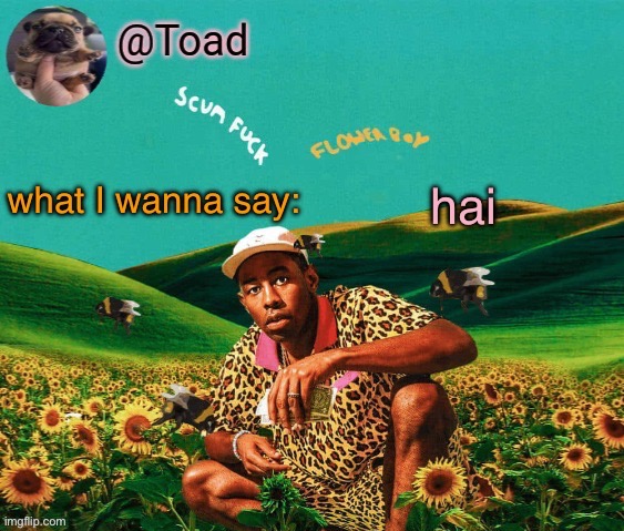 omfg it’s so good | hai | image tagged in tylor im kissing you spino | made w/ Imgflip meme maker