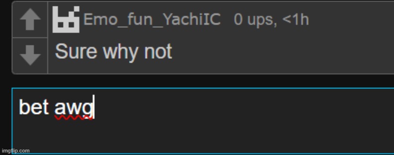 "sure why not" *ptsd* | made w/ Imgflip meme maker