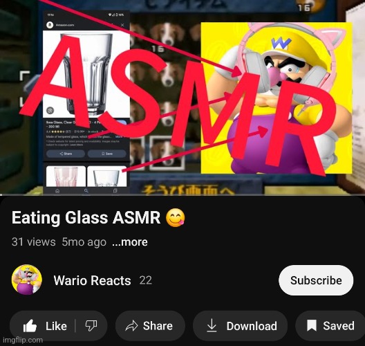 image tagged in asmr | made w/ Imgflip meme maker