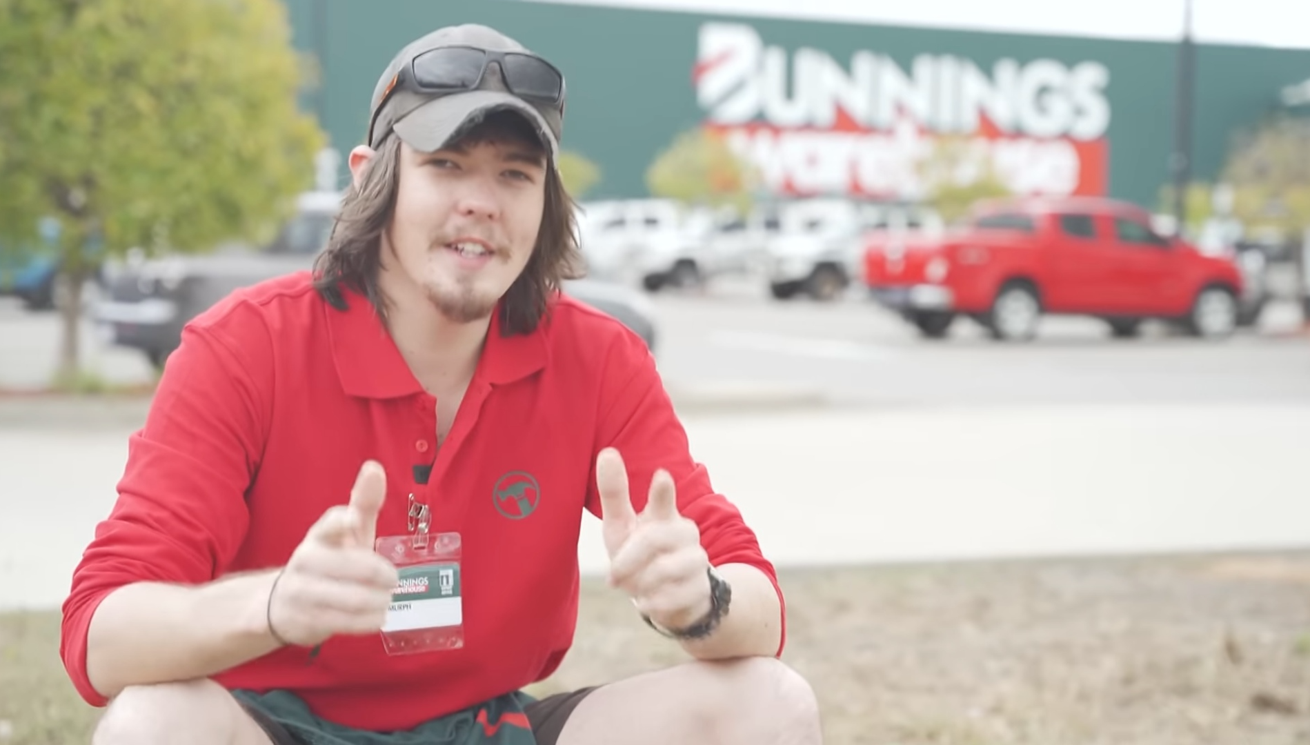 Average Bunnings Worker Blank Meme Template