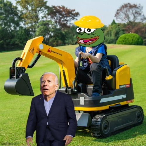 pepe the frog meme | image tagged in joe biden | made w/ Imgflip meme maker