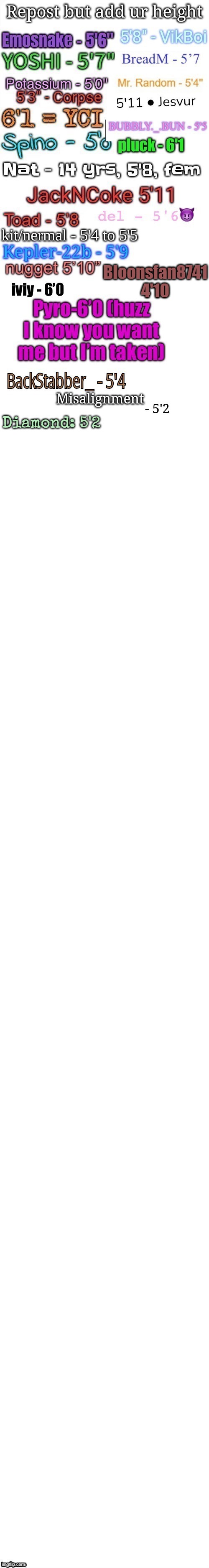 Bloonsfan8741 4'10 | made w/ Imgflip meme maker