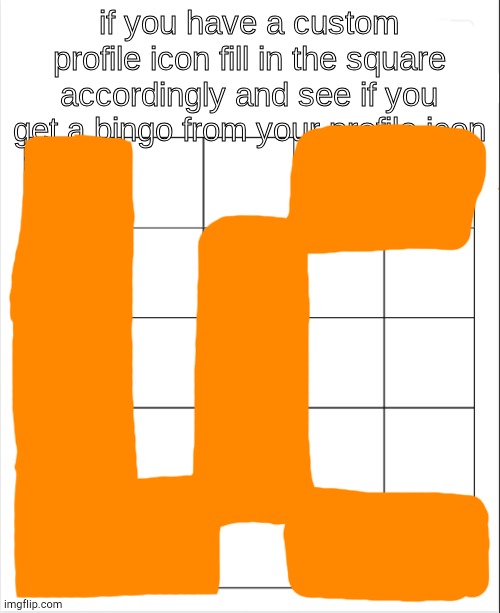 Profile Icon Bingo | image tagged in profile icon bingo | made w/ Imgflip meme maker