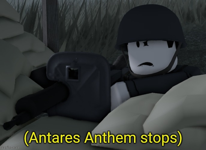 New temp just dropped | image tagged in antares anthem stops | made w/ Imgflip meme maker