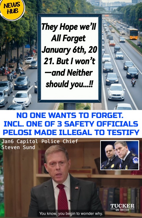 NO ONE WANTS TO FORGET. 
INCL. ONE OF 3 SAFETY OFFICIALS PELOSI MADE ILLEGAL TO TESTIFY; Jan6 Capitol Police Chief 
Steven Sund | image tagged in donald trump,american politics,corruption | made w/ Imgflip meme maker