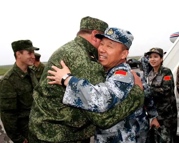 Chinese spy hug Blank Meme Template