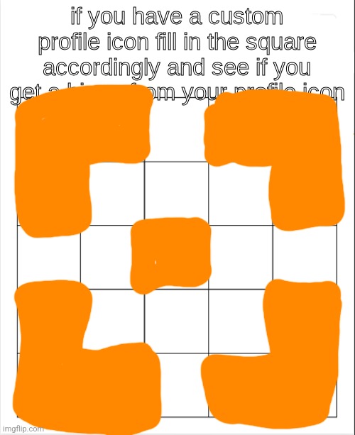profile icon bingo | image tagged in profile icon bingo | made w/ Imgflip meme maker