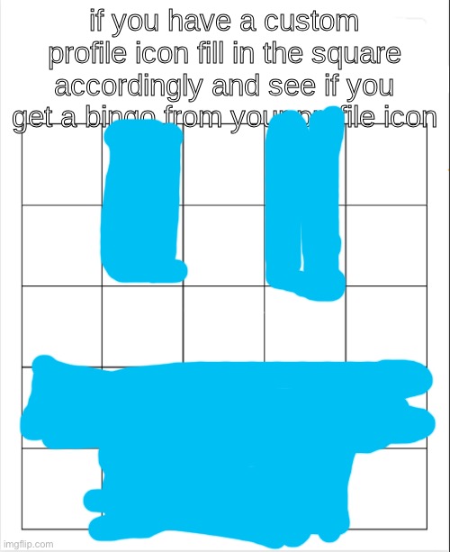 profile icon bingo | image tagged in profile icon bingo | made w/ Imgflip meme maker