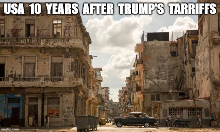 Remember 2024, When America Was Already Great? | USA  10  YEARS  AFTER  TRUMP'S  TARRIFFS | image tagged in the future world if | made w/ Imgflip meme maker