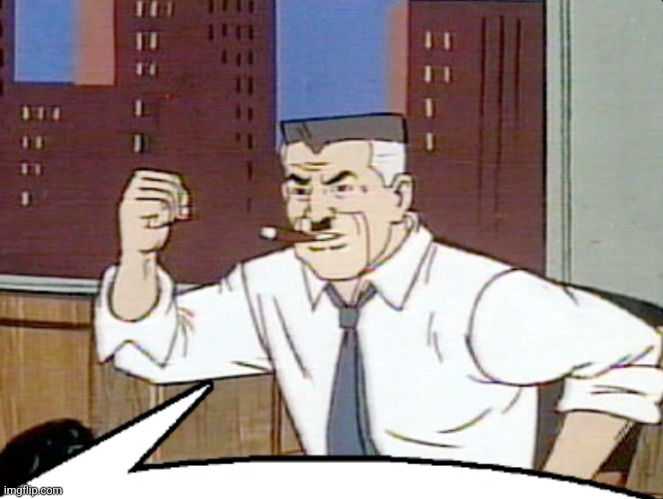 #1 Spiderman hater speech bubble | made w/ Imgflip meme maker