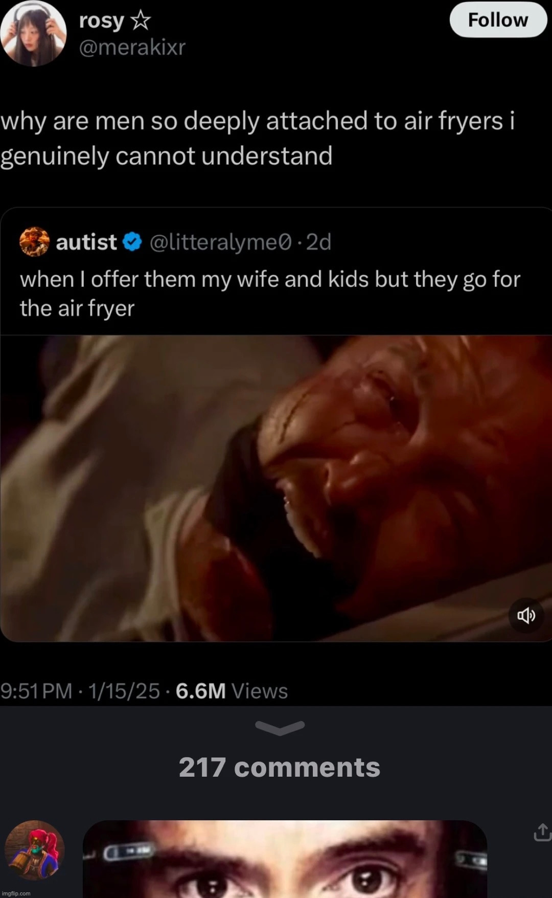 clearly you don't own an air fryer | made w/ Imgflip meme maker