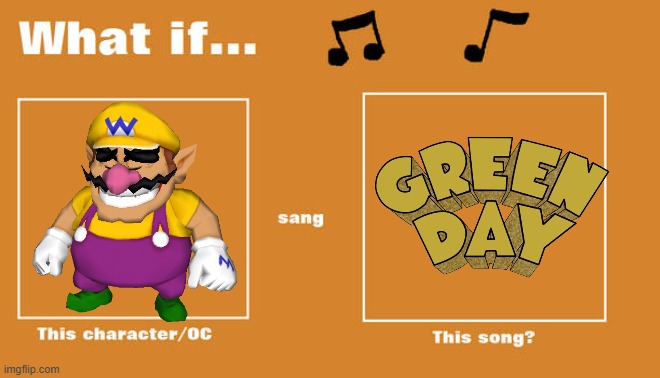 wario sings wake me up when september ends by green day | image tagged in what if this character - or oc sang this song,wario,green day,2000s | made w/ Imgflip meme maker