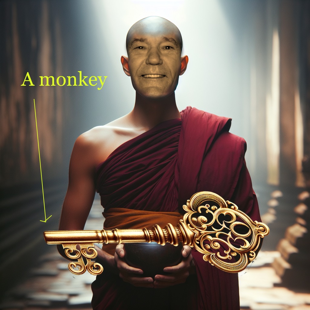 a monkey | image tagged in monkey,kewlew | made w/ Imgflip meme maker