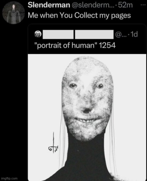 Happy slenderman | image tagged in gifs,memes,funny,shitpost,slenderman,msmg | made w/ Imgflip meme maker