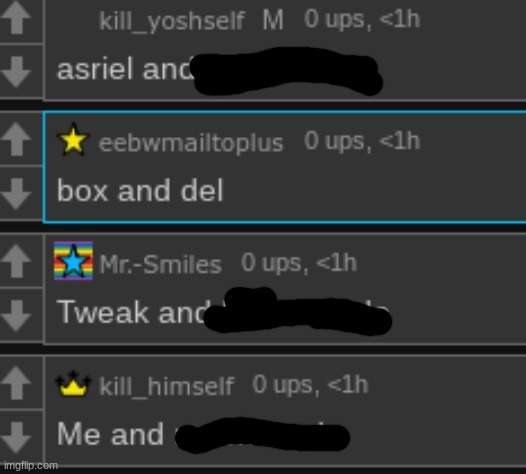 save one of these mfs (potassium just got shot) | made w/ Imgflip meme maker