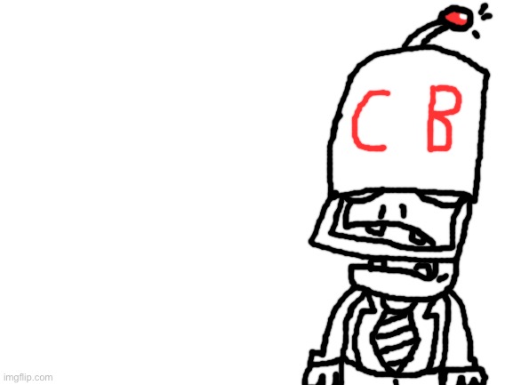 Chum Buckethead Zombie | image tagged in blank white template | made w/ Imgflip meme maker