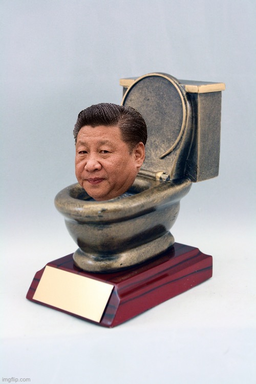 Xi-bidi Toilet | image tagged in xi jinping,skibidi toilet,chinese | made w/ Imgflip meme maker