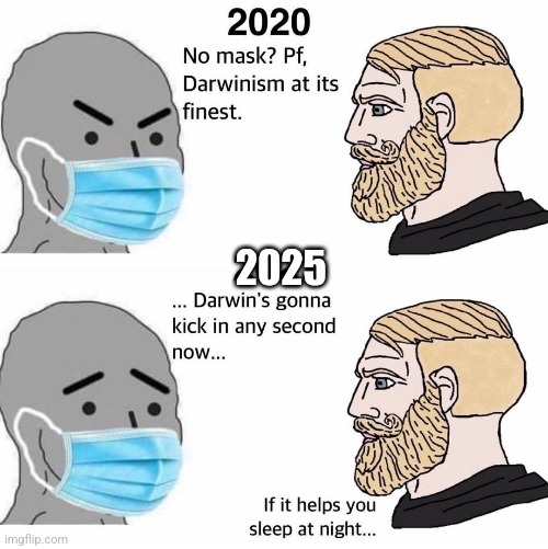 Masksing | 2025 | image tagged in masks,wear a mask | made w/ Imgflip meme maker