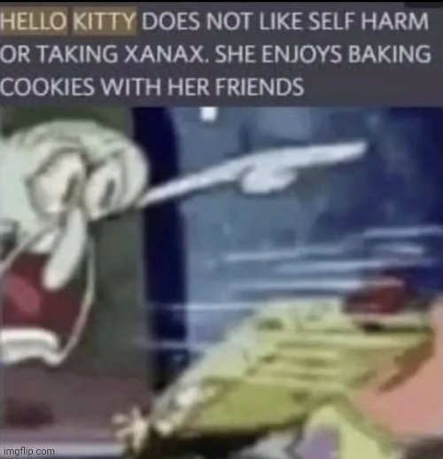 Hello Kitty | image tagged in hello kitty,memes,repost,reposts,cookies,friends | made w/ Imgflip meme maker