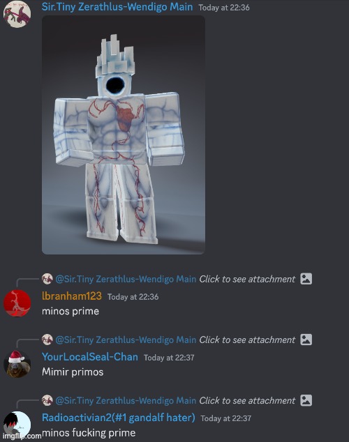 minos fucking prime | made w/ Imgflip meme maker