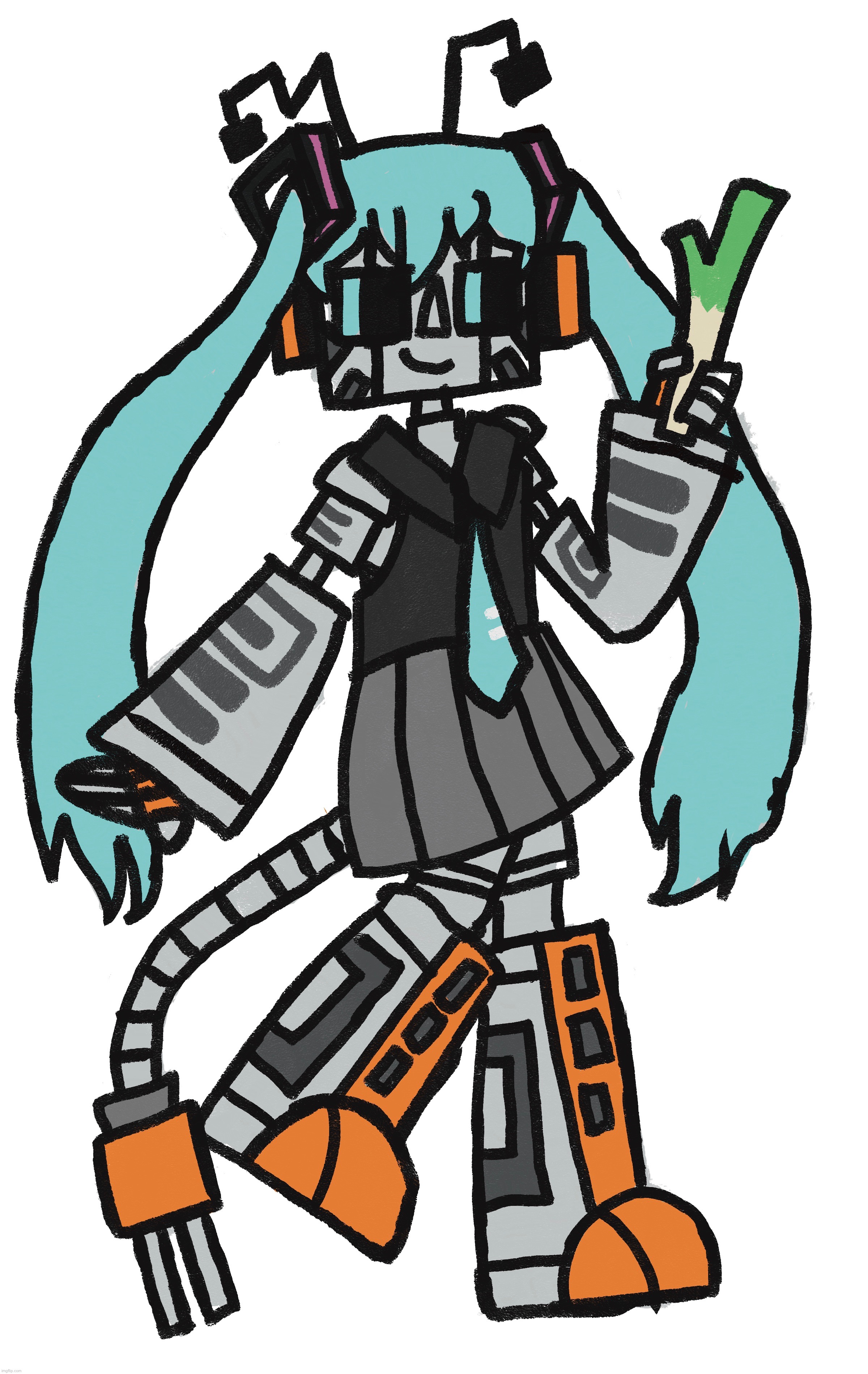 Zerobot Miku | made w/ Imgflip meme maker