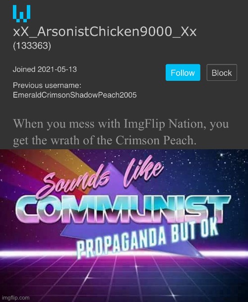 Smells like Communist propaganda but ok | image tagged in smells like communist propaganda but ok | made w/ Imgflip meme maker