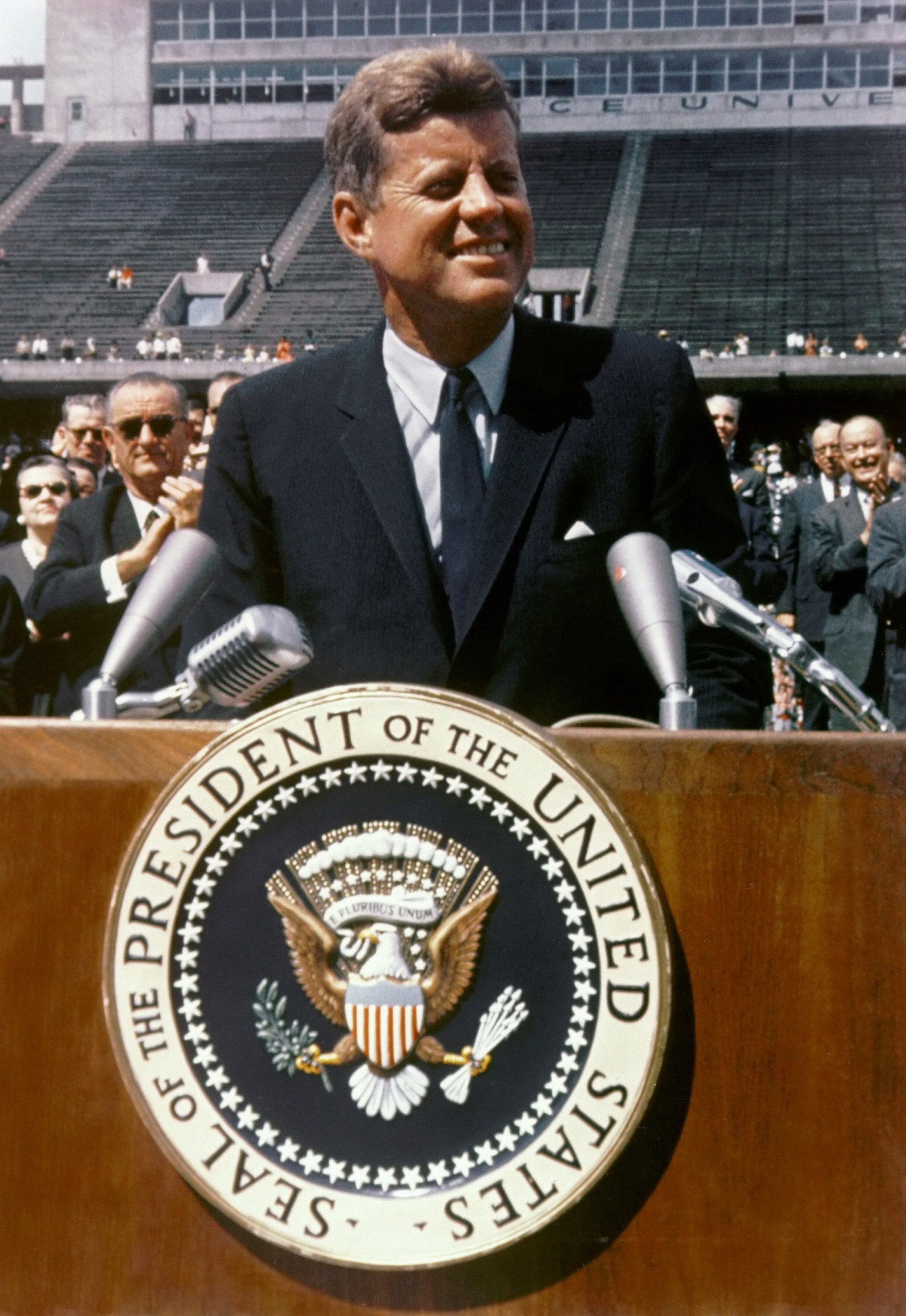 JFK Moon Speech Blank Meme Template