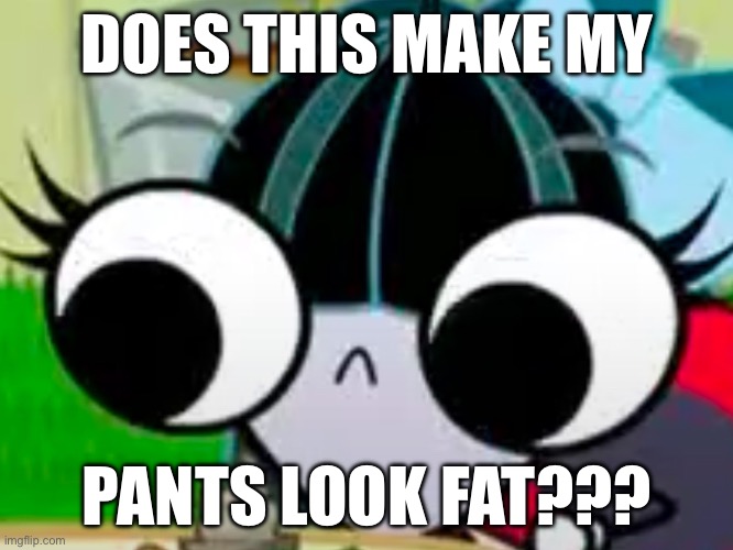 Well, yes | DOES THIS MAKE MY; PANTS LOOK FAT??? | image tagged in pants,one fly,the buzz on maggie,buzzdale,fat,lmfao | made w/ Imgflip meme maker