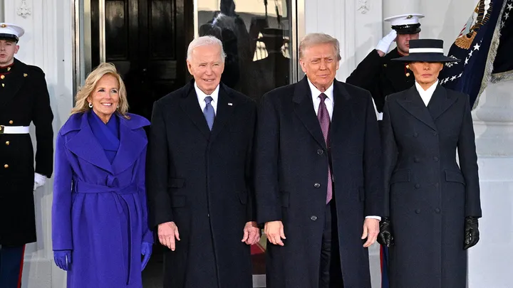 A Tale of Two First Ladies Blank Meme Template