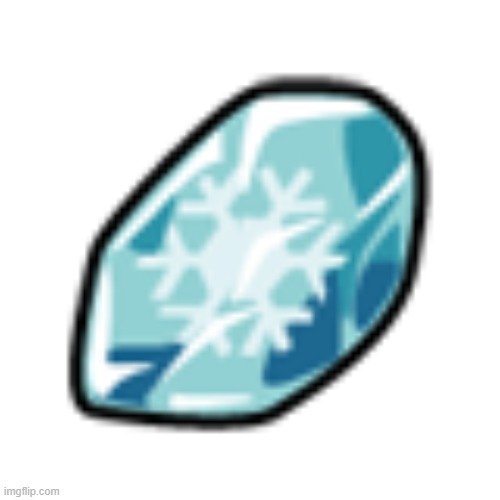 Ice Stone | image tagged in ice stone | made w/ Imgflip meme maker