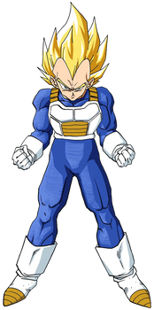 vegeta super saiyan Blank Meme Template