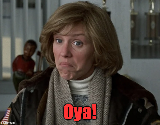 Frances McDormand | Oya! | image tagged in frances mcdormand | made w/ Imgflip meme maker